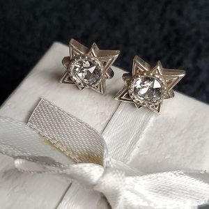 Brighton Star Post Stud Earrings Crystal